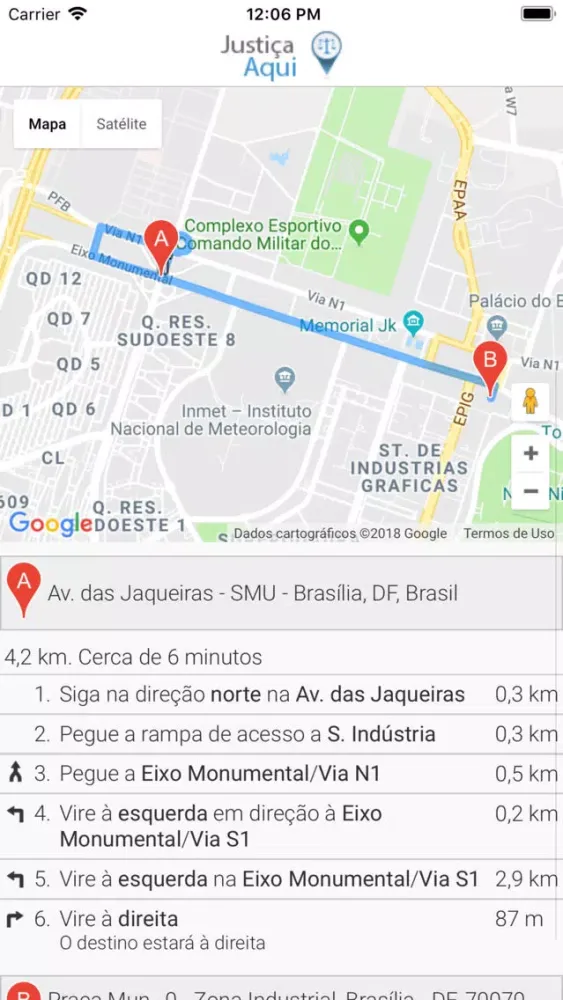 Justiça Aqui سکرین شاٹس