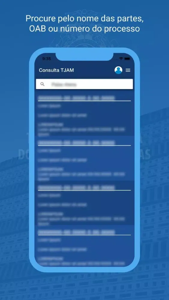 Consulta TJAM應用截圖