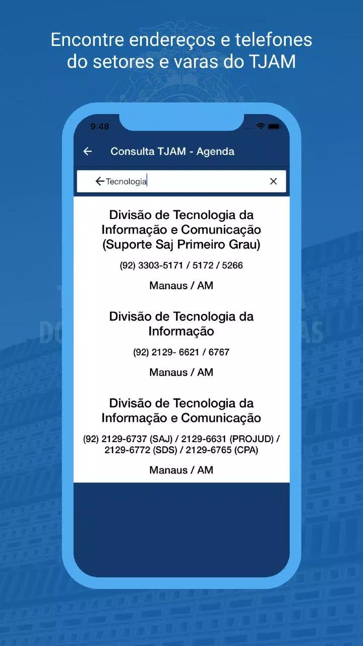 Consulta TJAMภาพหน้าจอของแอป4
