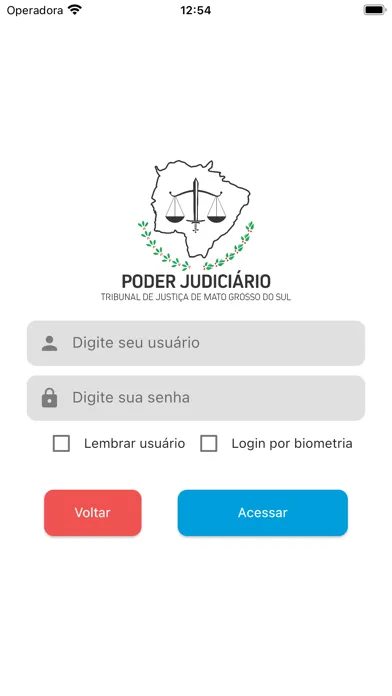TJMS Identidade Funcional 스크린샷