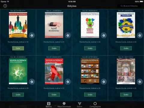 Revista Eletrônica - TRTPR iPad  স্ক্রিনশট