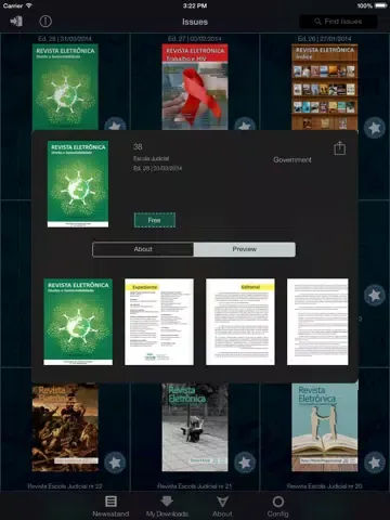 Revista Eletrônica - TRTPR iPad  স্ক্রিনশট