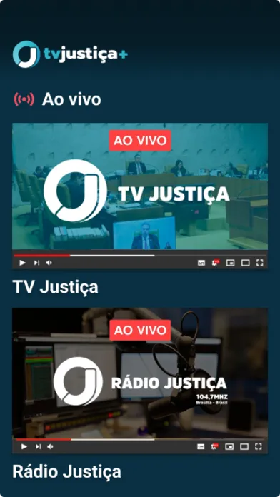 TV JUSTIÇA + Screenshots