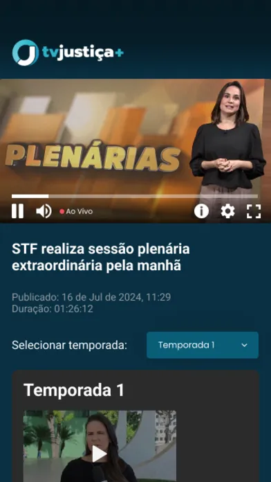 TV JUSTIÇA + Screenshots