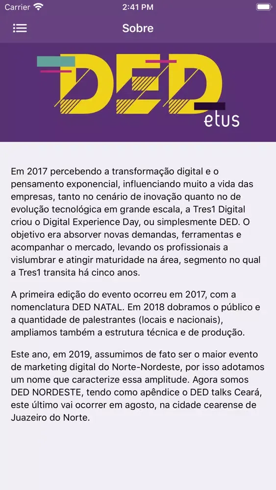 DED Nordeste应用截图