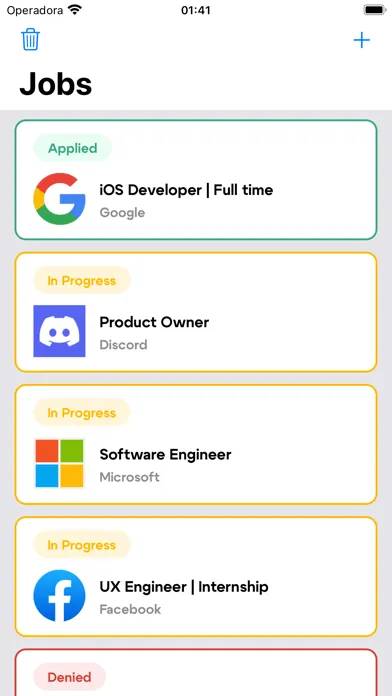 Joby | Track Your Jobs Screenshots
