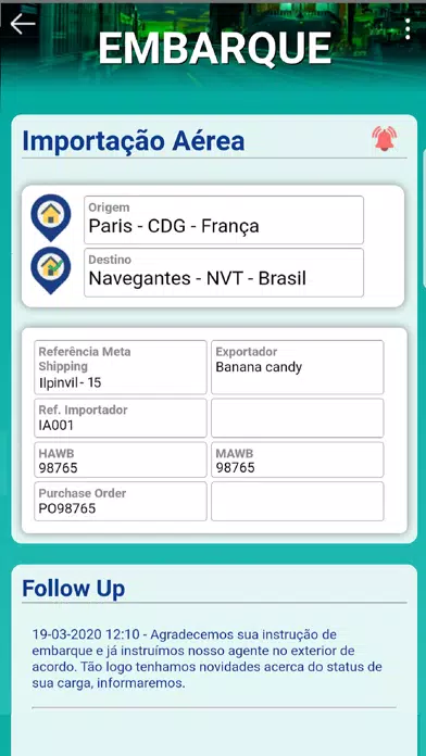 Capturas de pantalla de CCM - Cargo Connect Manager