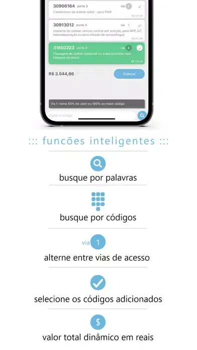 Capturas de tela do breathe Calcs Pro