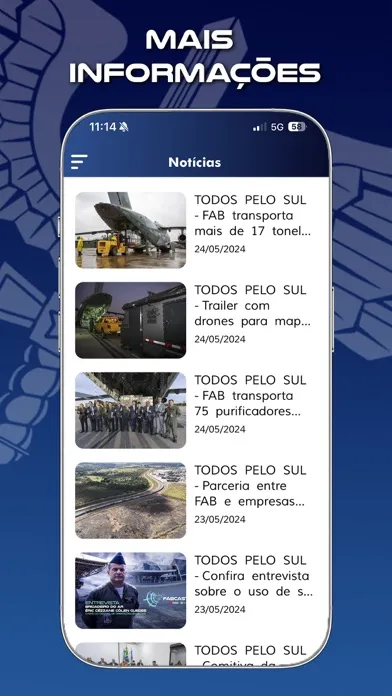 Captures d'écran de FAB (FORÇA AÉREA BRASILEIRA)