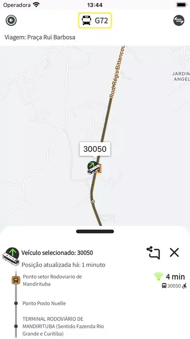 Screenshot di Cartão Metrocard
