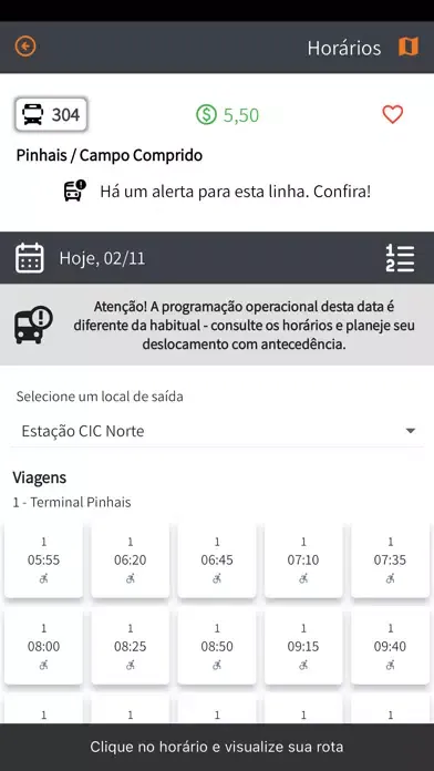 Screenshot di Cartão Metrocard