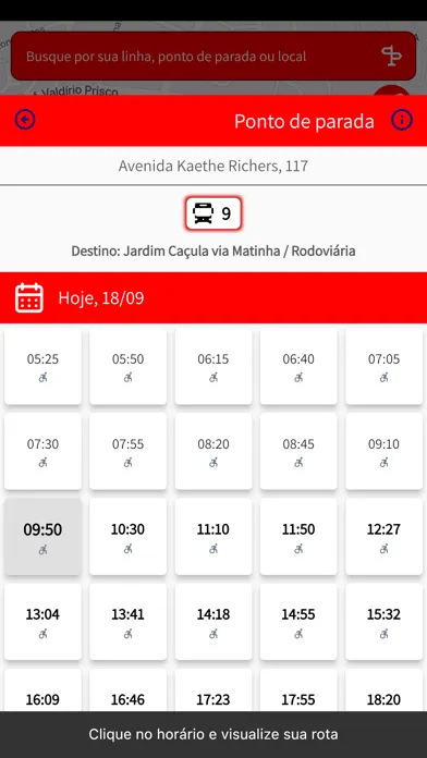 Capturas de pantalla de RigrasBus