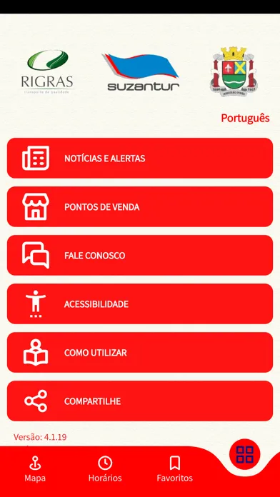 Capturas de pantalla de RigrasBus