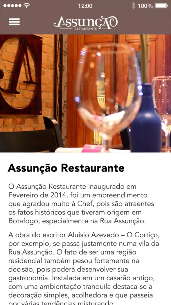Assunção Restaurante 스크린샷
