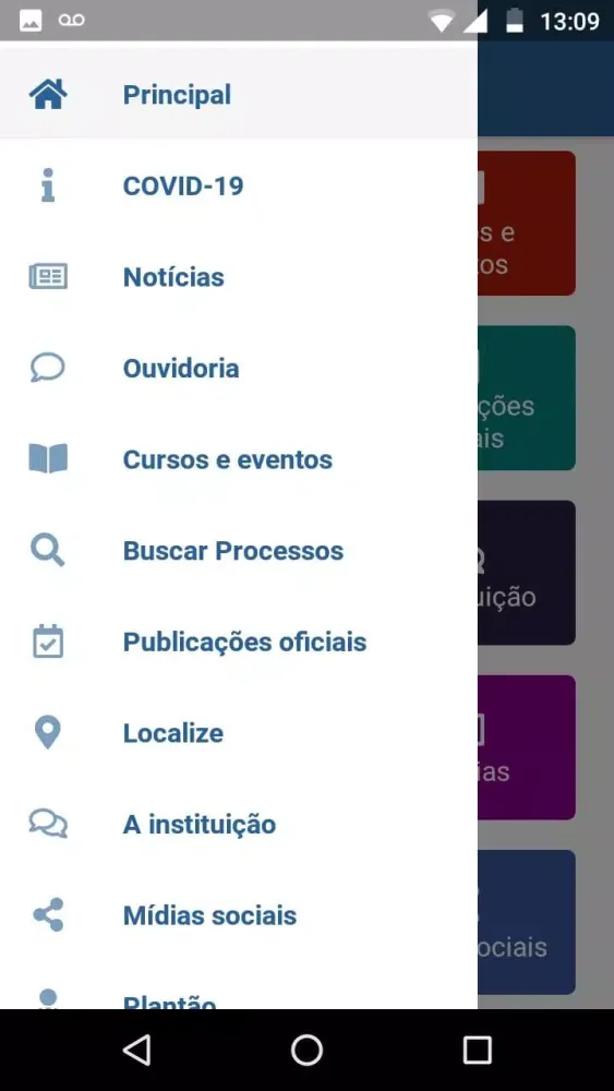 MPES Cidadão スクリーンショット
