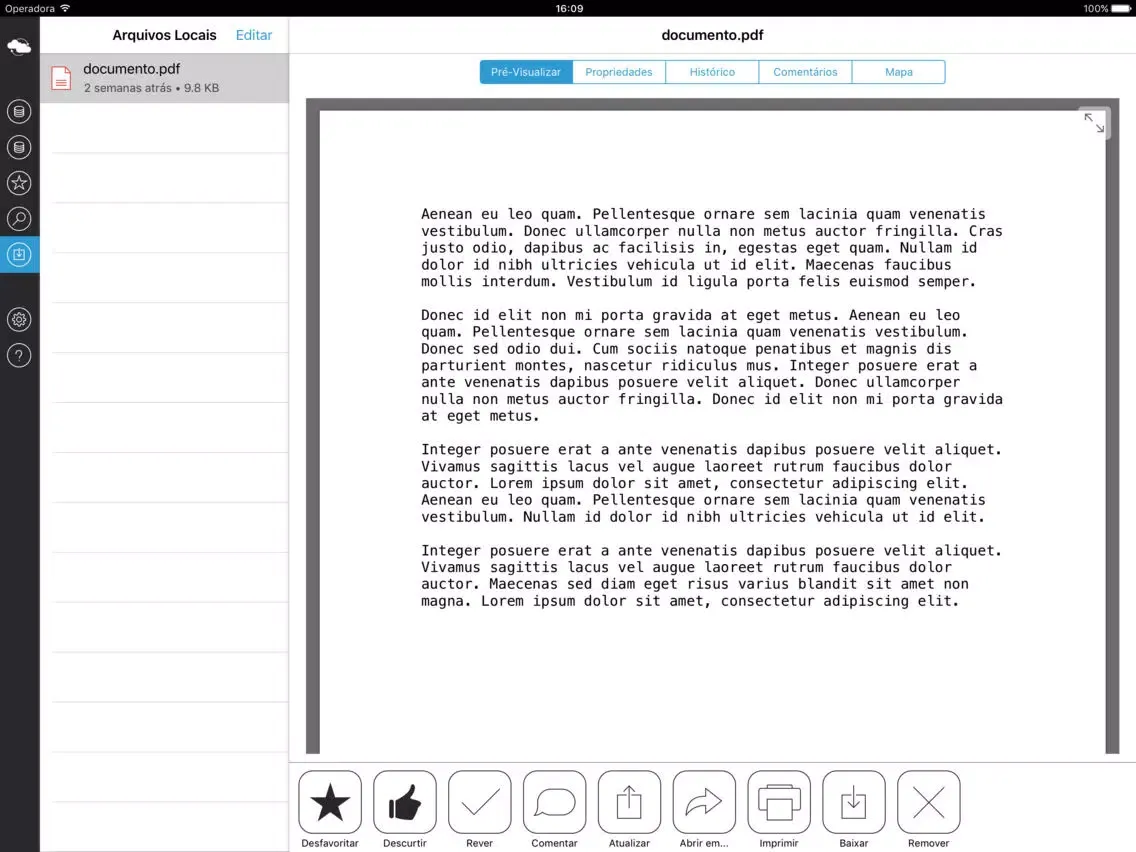 MPCloud iPad  Screenshots
