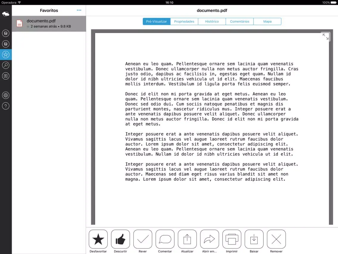 MPCloud iPad  Screenshots