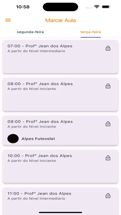 Alpes Futevolei سکرین شاٹس