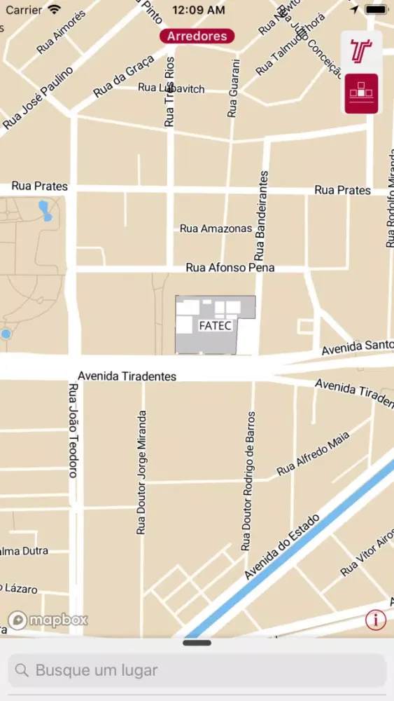 Mapa FATEC سکرین شاٹس