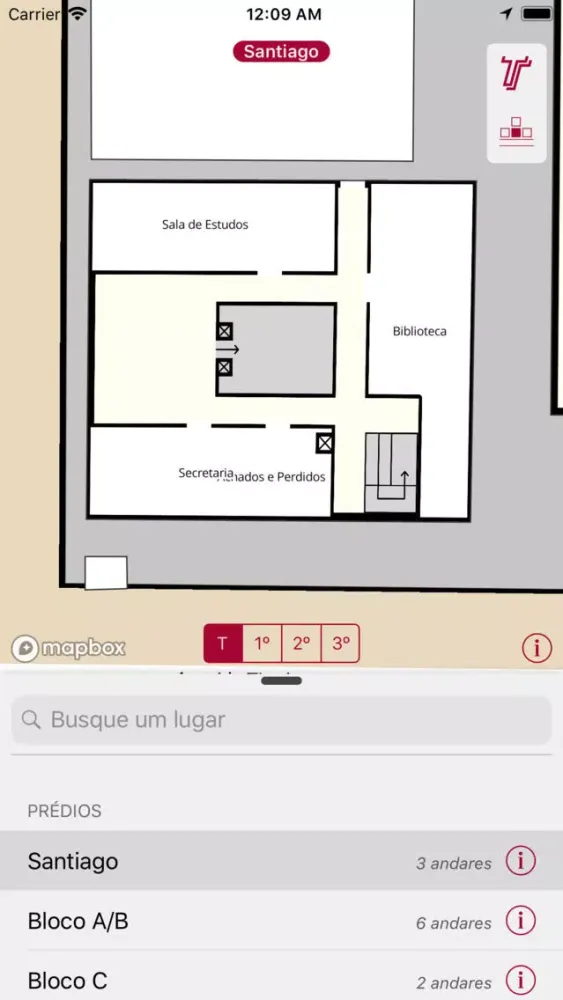 Mapa FATEC سکرین شاٹس
