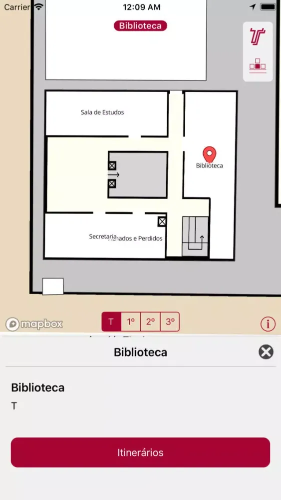 Mapa FATEC سکرین شاٹس