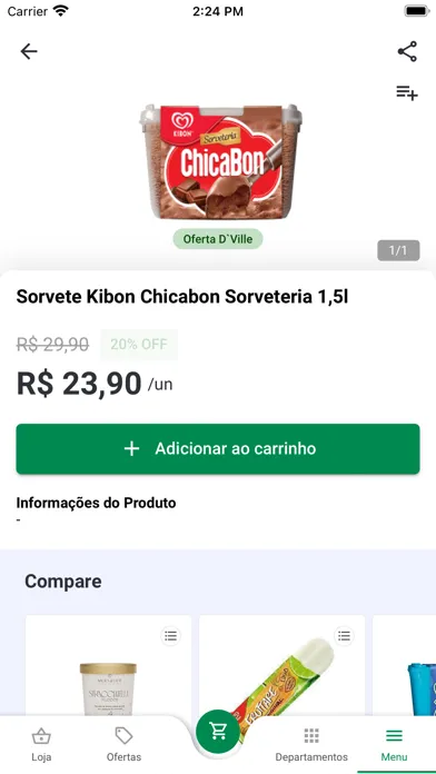 D'Ville - Supermercado Online Ekran Görüntüleri
