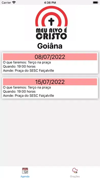 Meu Alvo é Cristo应用截图