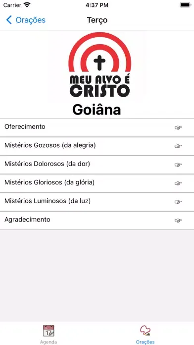 Meu Alvo é Cristo应用截图