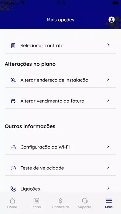 Captures d'écran de Giga mais Fibra