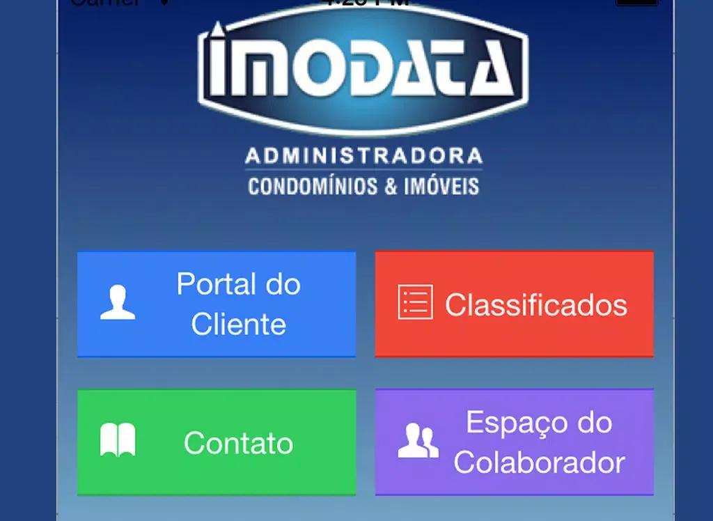 ภาพหน้าจอของ Imodata iPad 