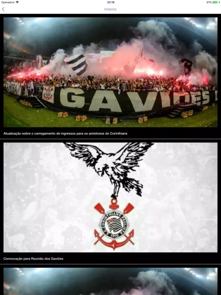Gaviões da Fiel iPad  스크린샷