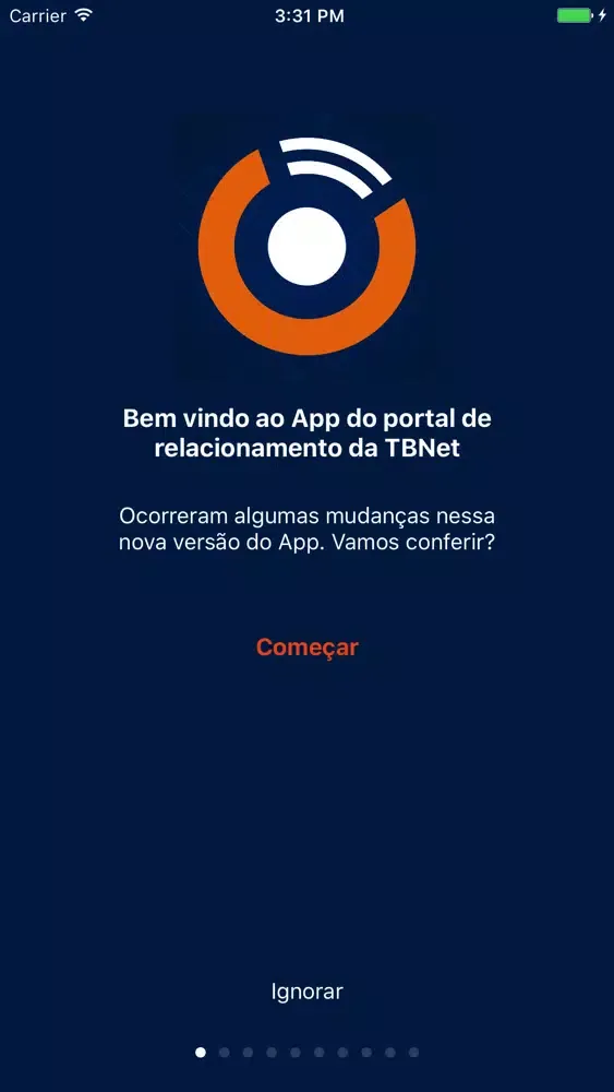 Captures d'écran de Portal TBNet