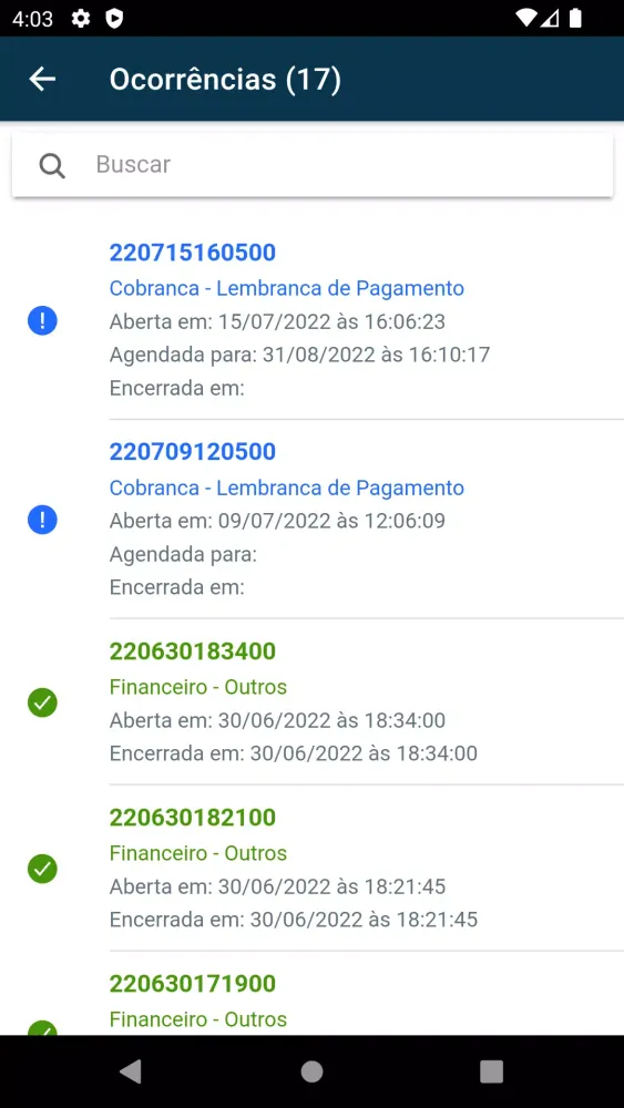 MeuAppProvedor Screenshots