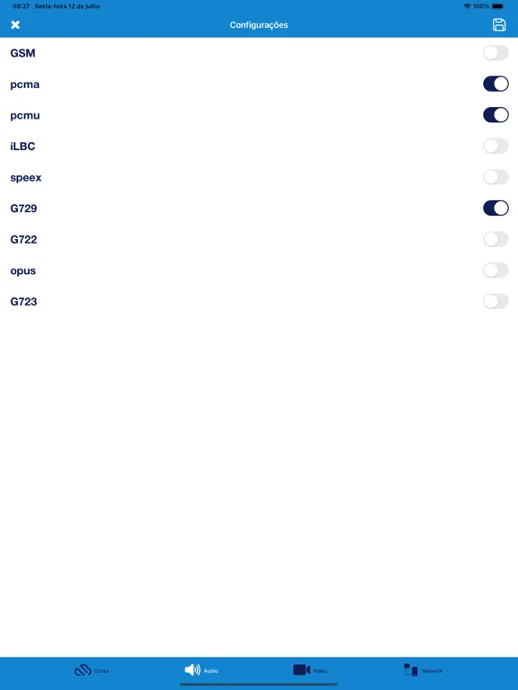 صور Wecloud voip iPad 