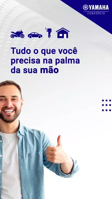 Tangkapan layar Consórcio Online - Yamaha