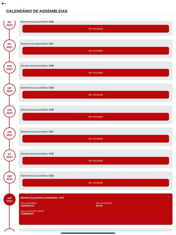 Capturas de pantalla de HS Consorcios iPad 