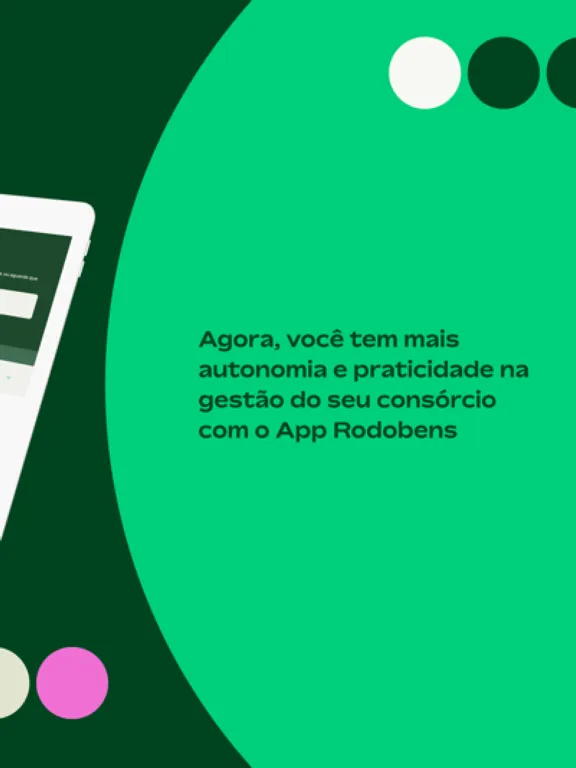 Tangkapan layar Rodobens, seu consórcio fácil! iPad 