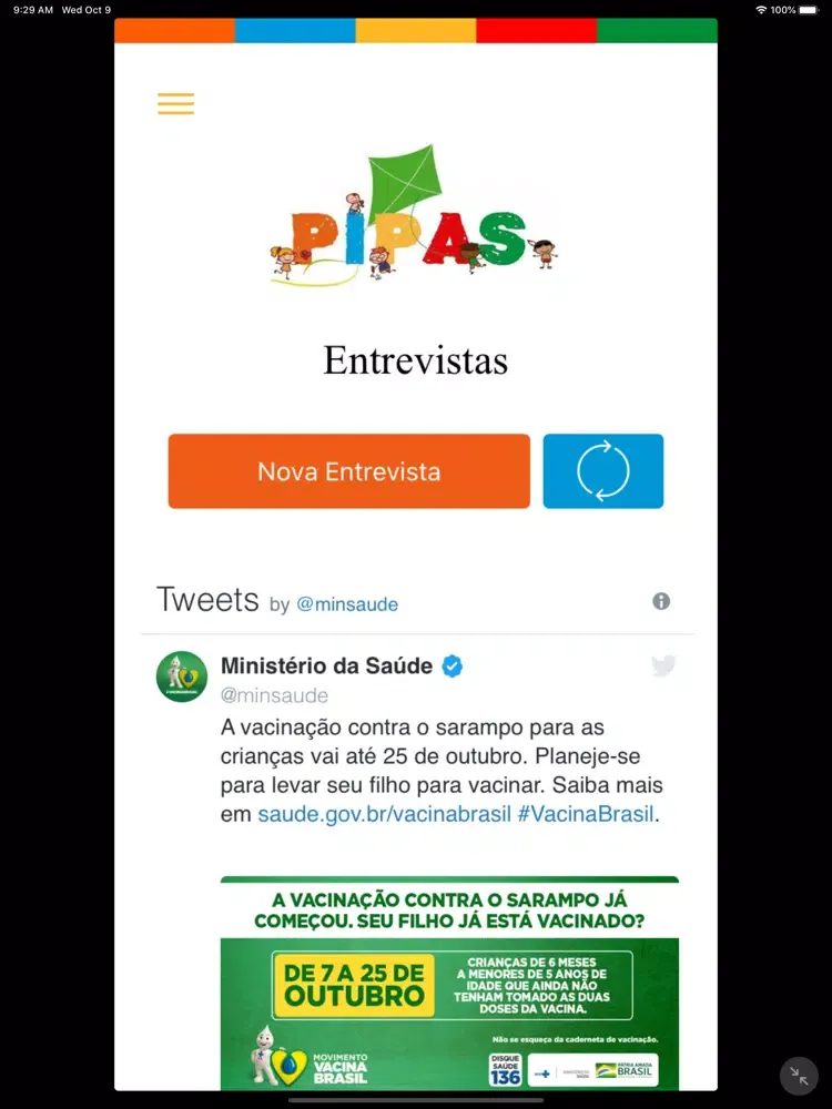 PIPAS O5 iPad  سکرین شاٹس