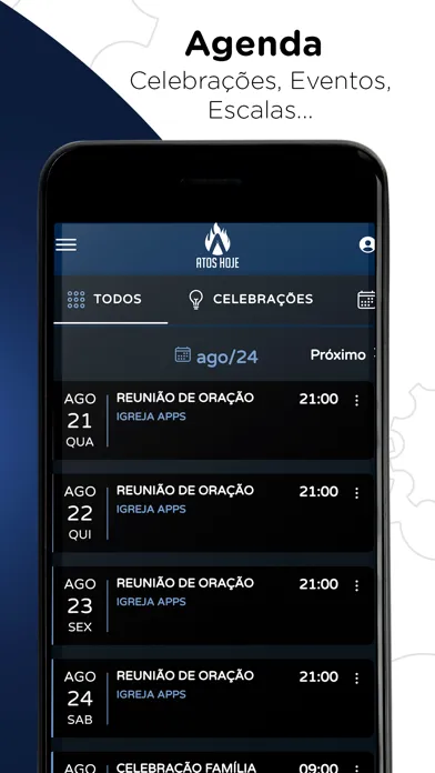 Igreja Atos Hoje سکرین شاٹس