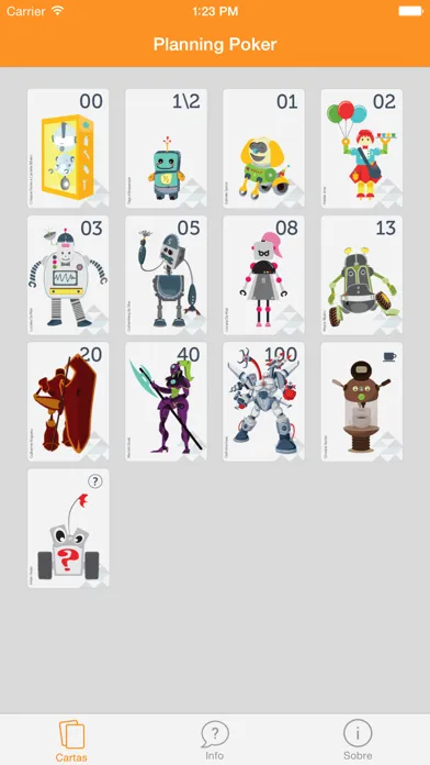 Planning Poker CESAR स्क्रीनशॉट