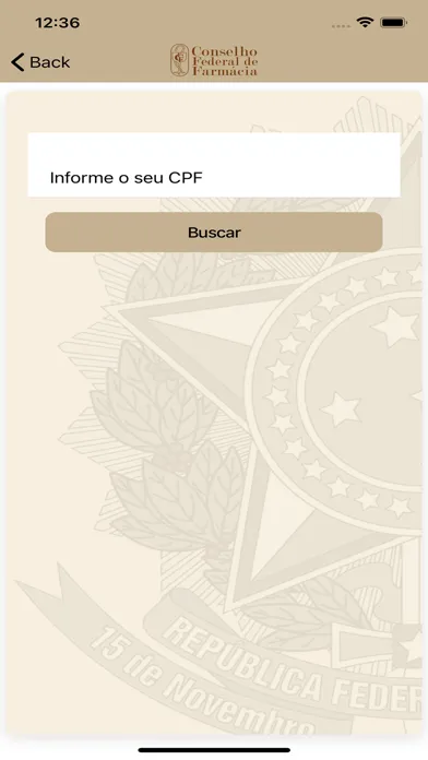 Cédula Digital CFF Screenshots