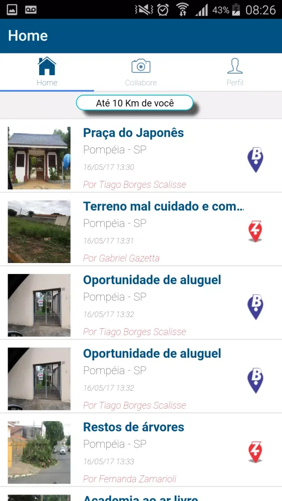 Collabore Screenshots