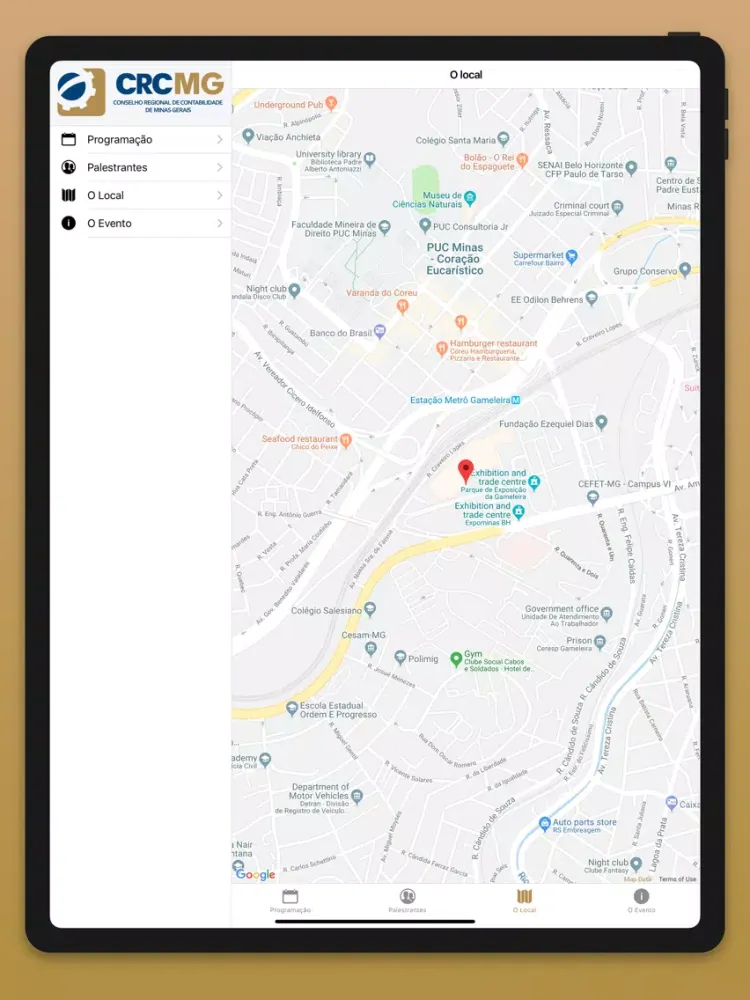 Capturas de pantalla de XII Convenção CRCMG iPad 