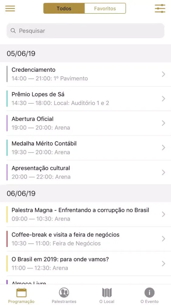 Capturas de pantalla de XII Convenção CRCMG