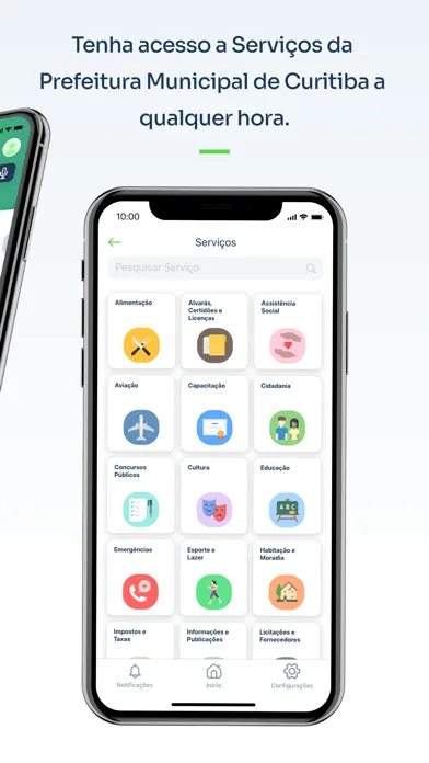 Curitiba App Screenshots