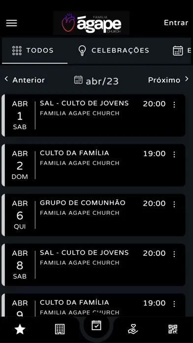 Família Ágape Church Ekran Görüntüleri