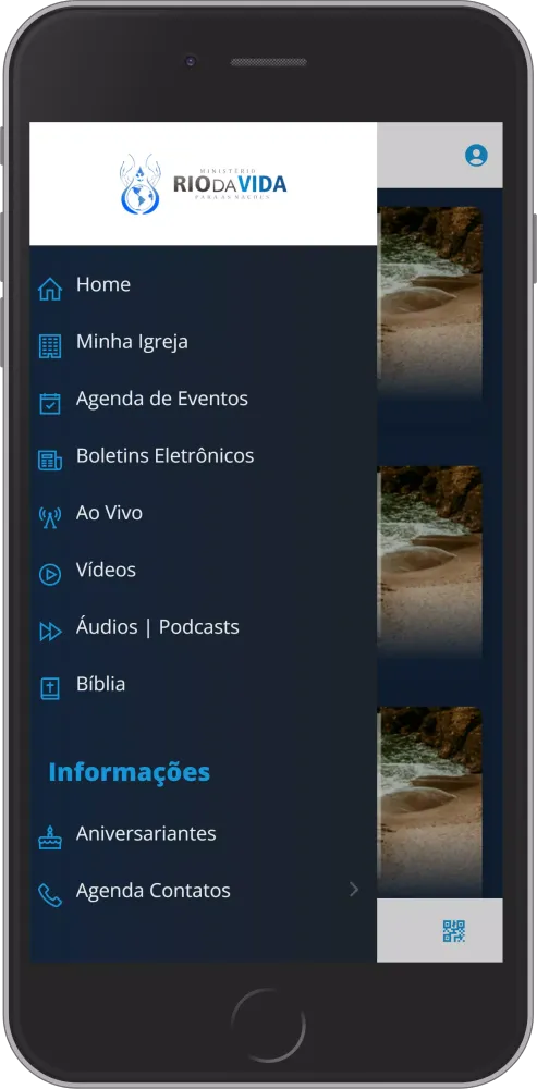 Ảnh chụp màn hình của Rio da Vida para as Nações