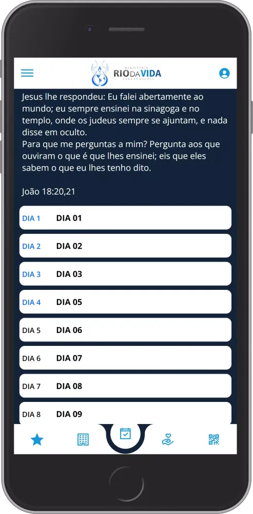 Ảnh chụp màn hình của Rio da Vida para as Nações