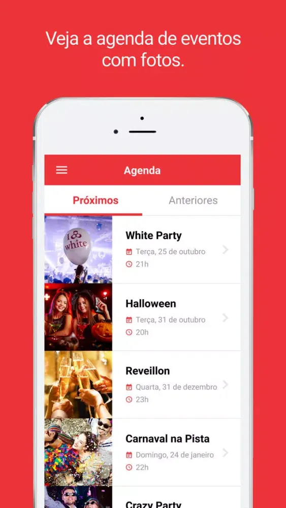 Captures d'écran de UP Eventos