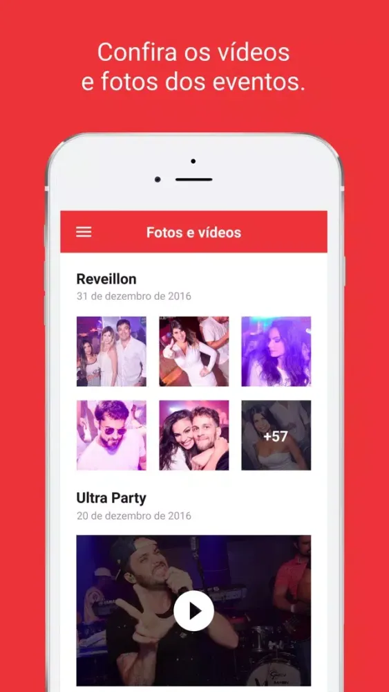 Captures d'écran de UP Eventos